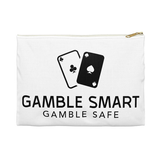 Gamble Smart Accessory Pouch — Casino Card Odds Travel Organizer