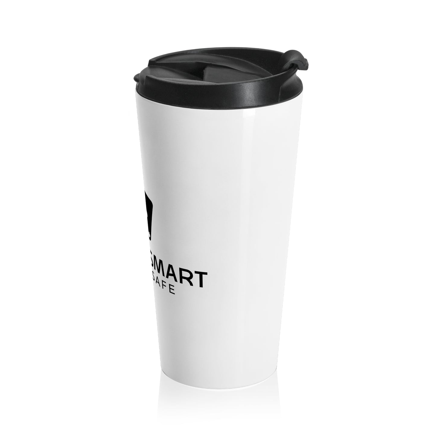 Gamble Smart Stainless Steel Travel Mug – 'Gamble Safely' Poker Card Tumbler