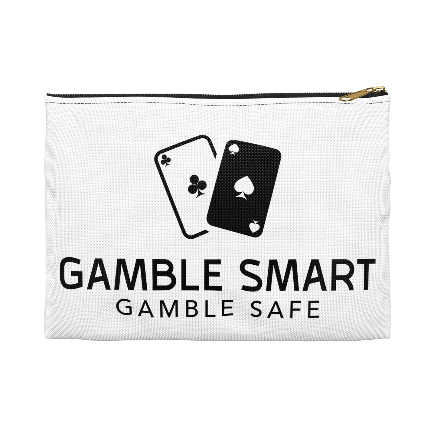 Gamble Smart Accessory Pouch — Casino Card Odds Travel Organizer