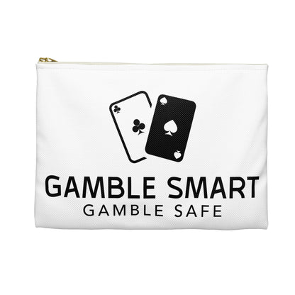 Gamble Smart Accessory Pouch — Casino Card Odds Travel Organizer