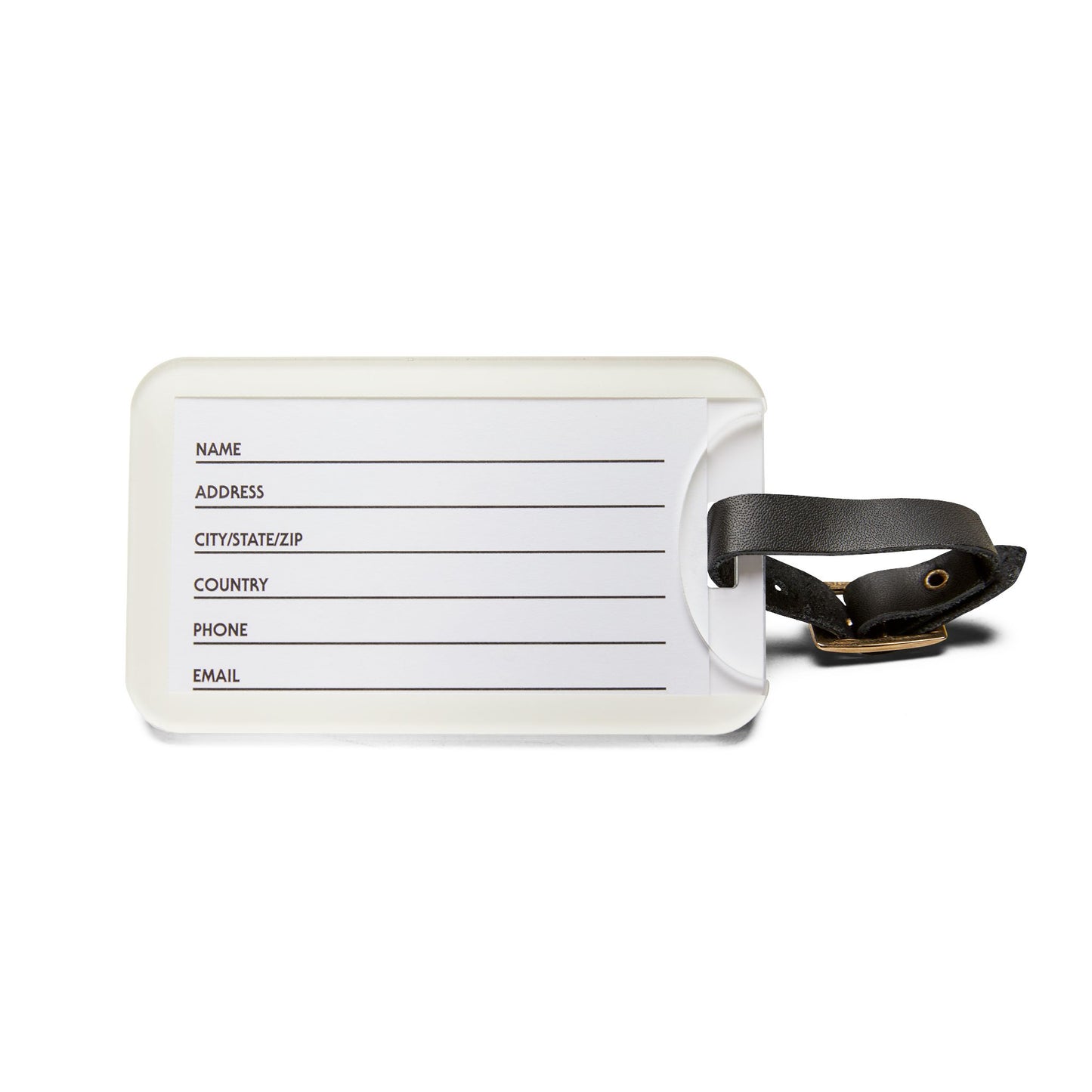 Gamble Smart Luggage Tag — ‘Gamble Smart, Gamble Safe’ Travel ID