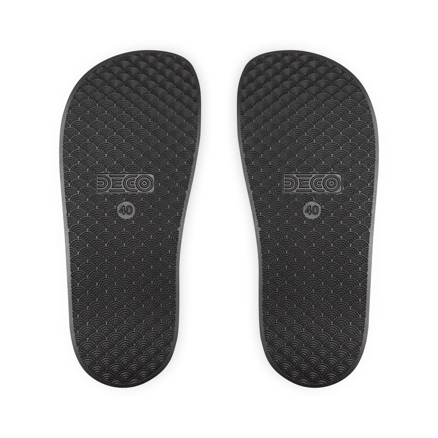 Removable-Strap Slide Sandals – Customizable Men's Pool & Beach Slides