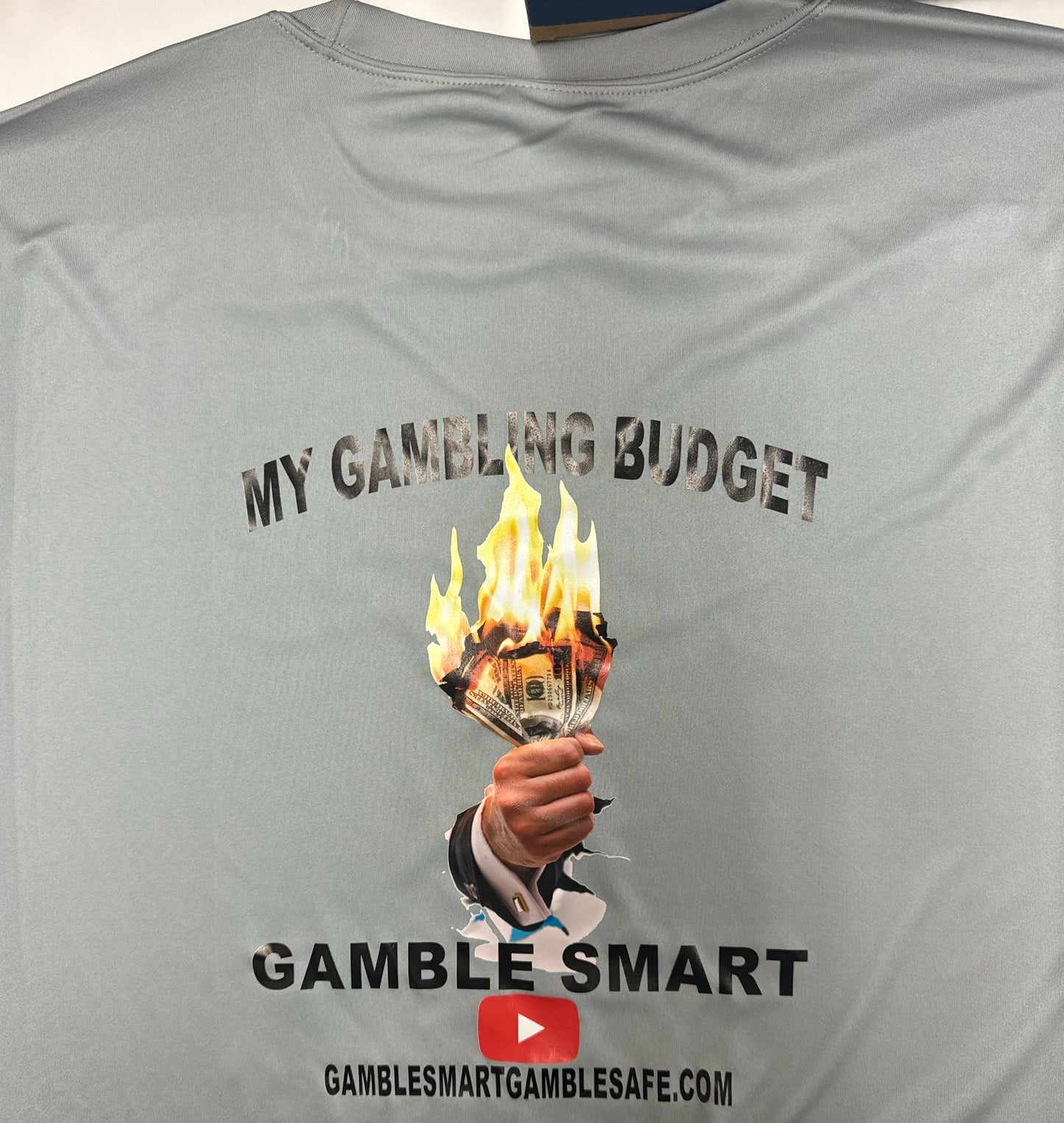 "My Gambling Budget On Fire" Shirt image 0