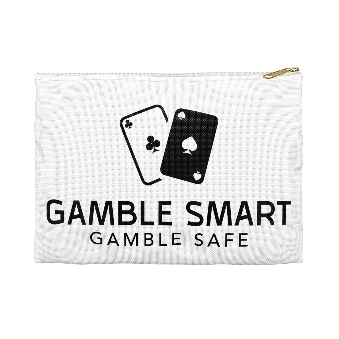 Gamble Smart Accessory Pouch — Casino Card Odds Travel Organizer