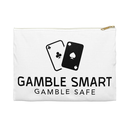 Gamble Smart Accessory Pouch — Casino Card Odds Travel Organizer