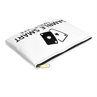 Gamble Smart Accessory Pouch — Casino Card Odds Travel Organizer