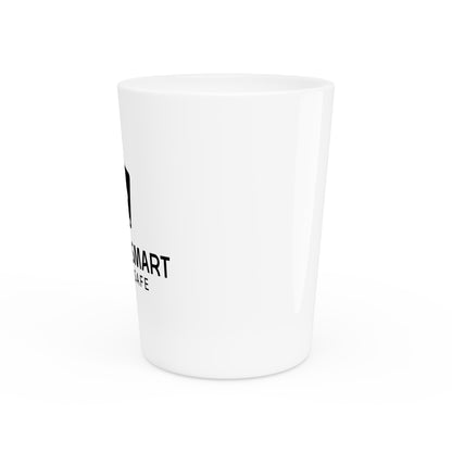 Gamble Smart Shot Glass — "Gamble Smart, Gamble Safe" Casino Drinking Glass