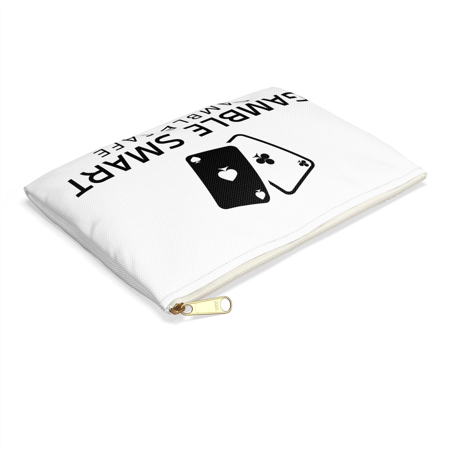 Gamble Smart Accessory Pouch — Casino Card Odds Travel Organizer