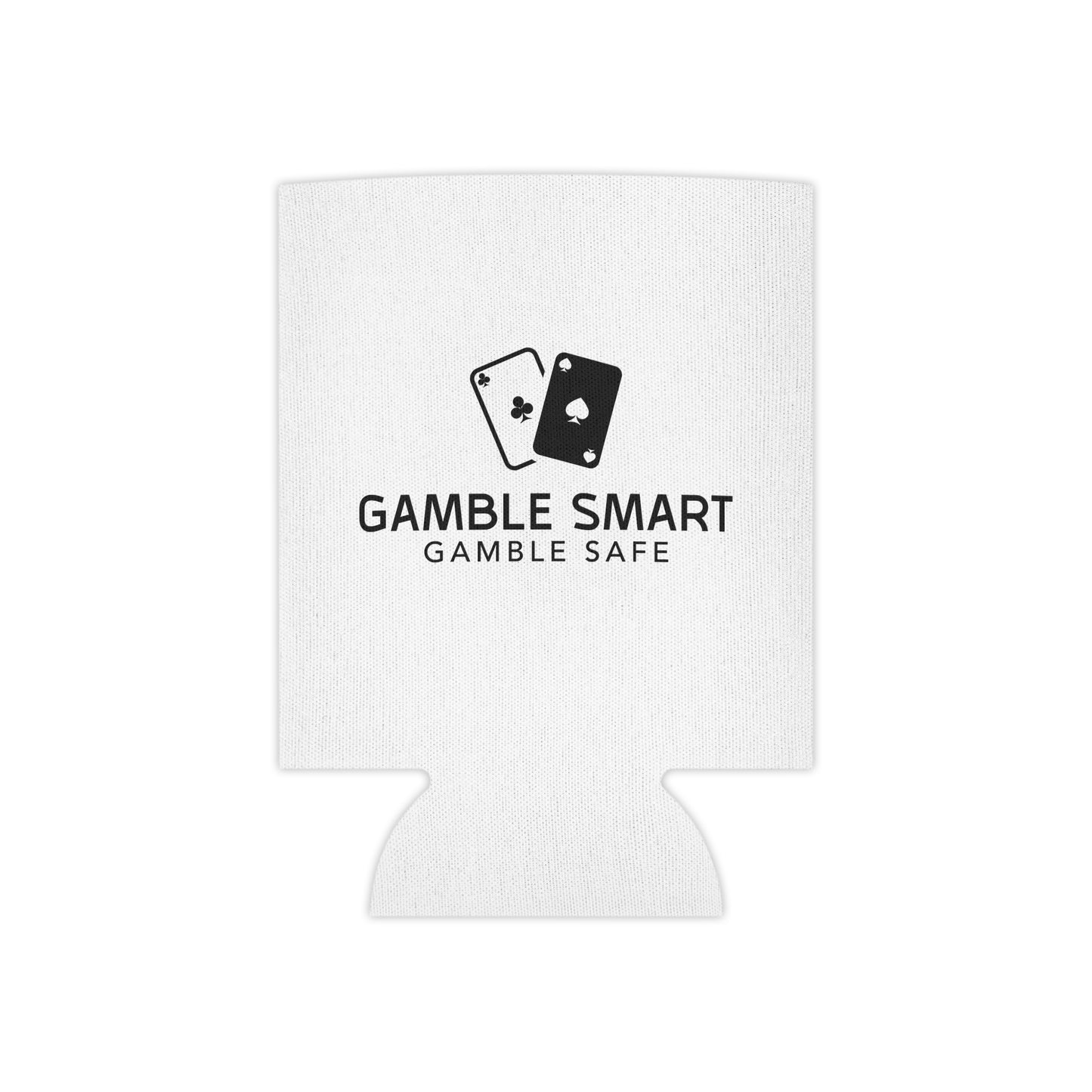 Can Cooler — "Gamble Smart, Gamble Safe" Poker Can Cooler