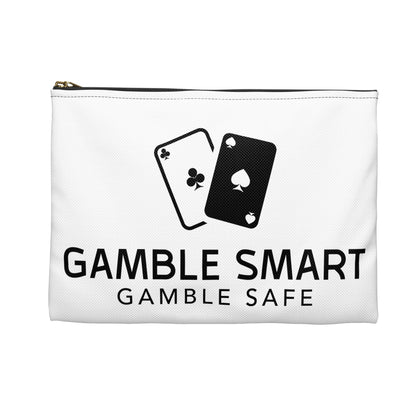 Gamble Smart Accessory Pouch — Casino Card Odds Travel Organizer