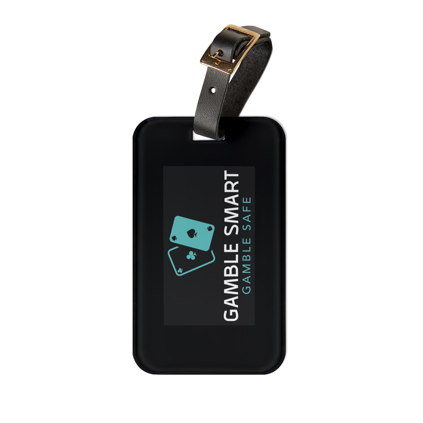 Gamble Smart Luggage Tag — ‘Gamble Smart, Gamble Safe’ Travel ID